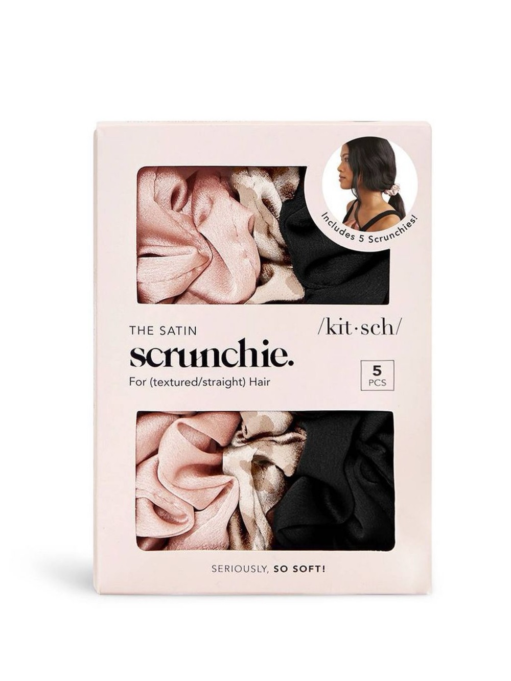 Kitsch Satin Sleep Hair Scrunchies